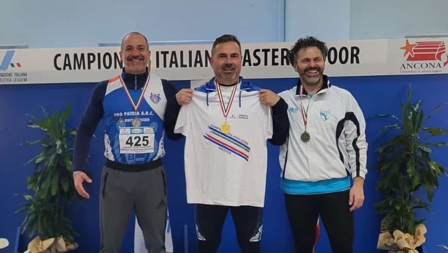 Alessandro Gissi trionfa con due ori ai Campionati Master