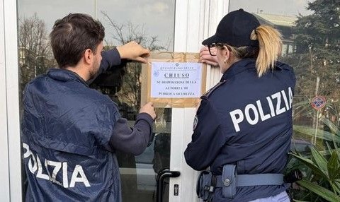 Chiusura di un bar a Busto Arsizio per gravi irregolarità