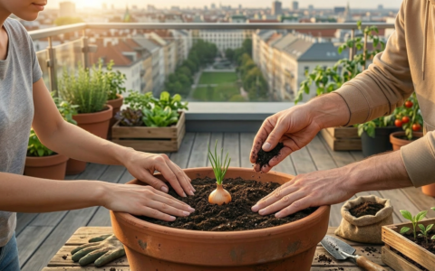 Coltiviamo – Vivere Sostenibile: segreti per un orto in contenitore con cipolle