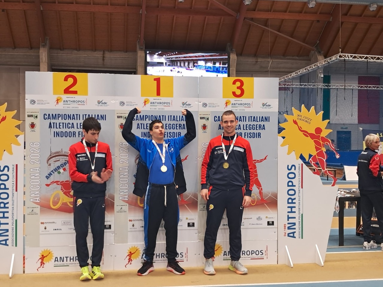 Fabio Serafini conquista il titolo italiano Fisdir nei 60 metri