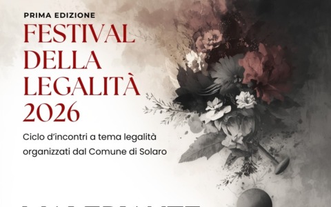 Inaugurazione del Festival della legalità a Solaro