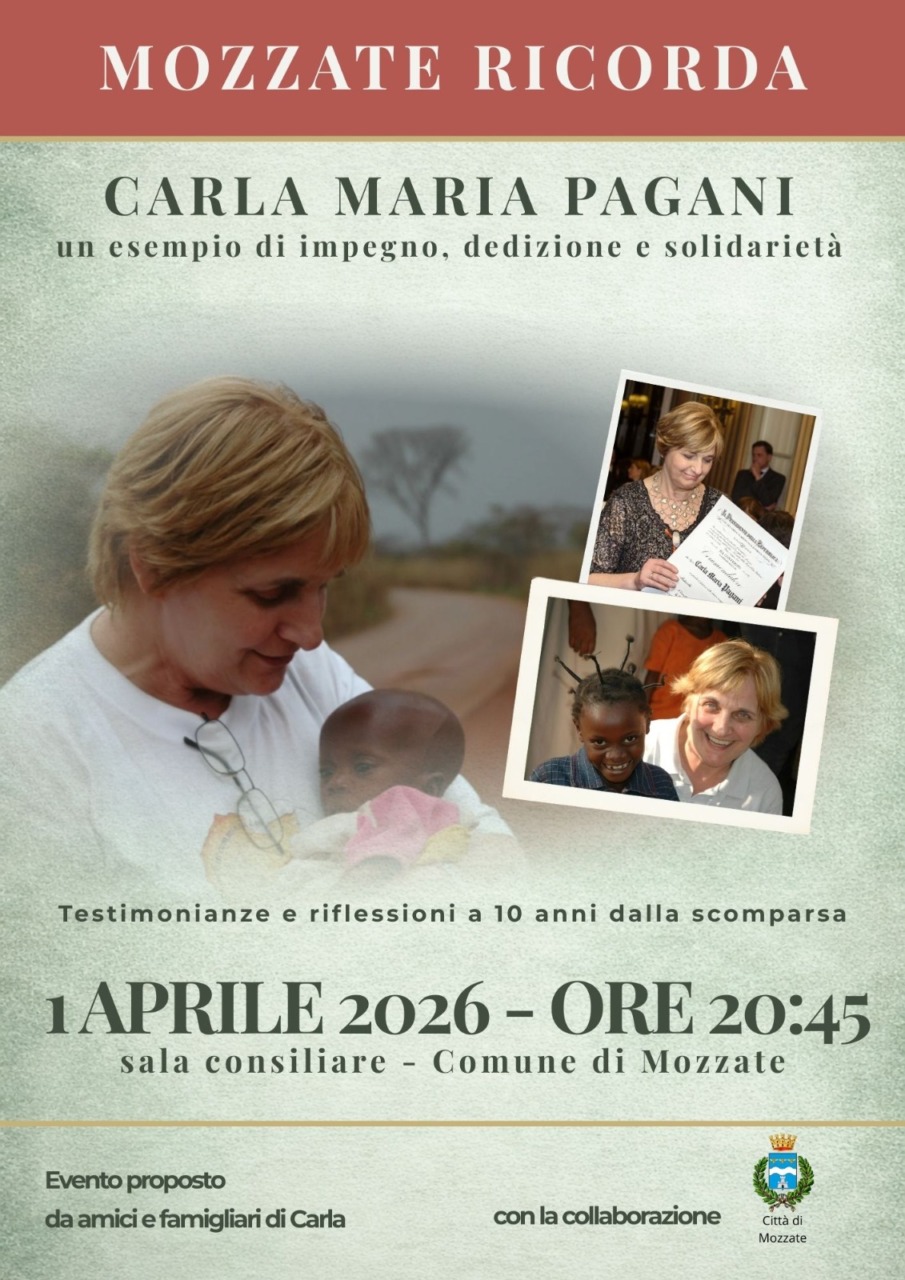 Mozzate onora Carla Pagani, pioniera del volontariato