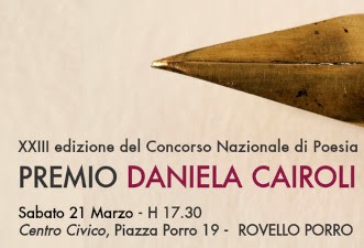 Premiazione del concorso di poesia “Daniela Cairoli” domani a Rovello Porro