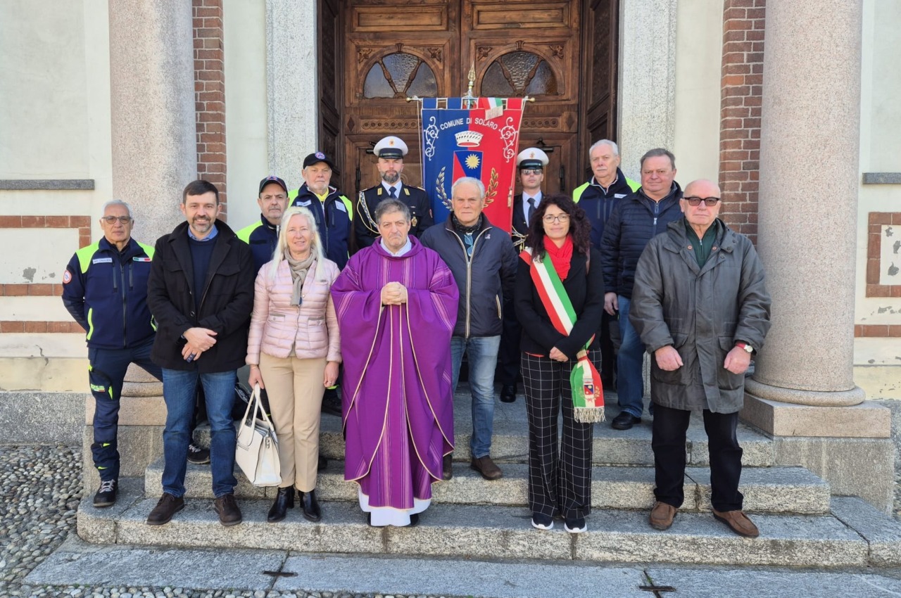 Solaro celebra le vittime del Covid