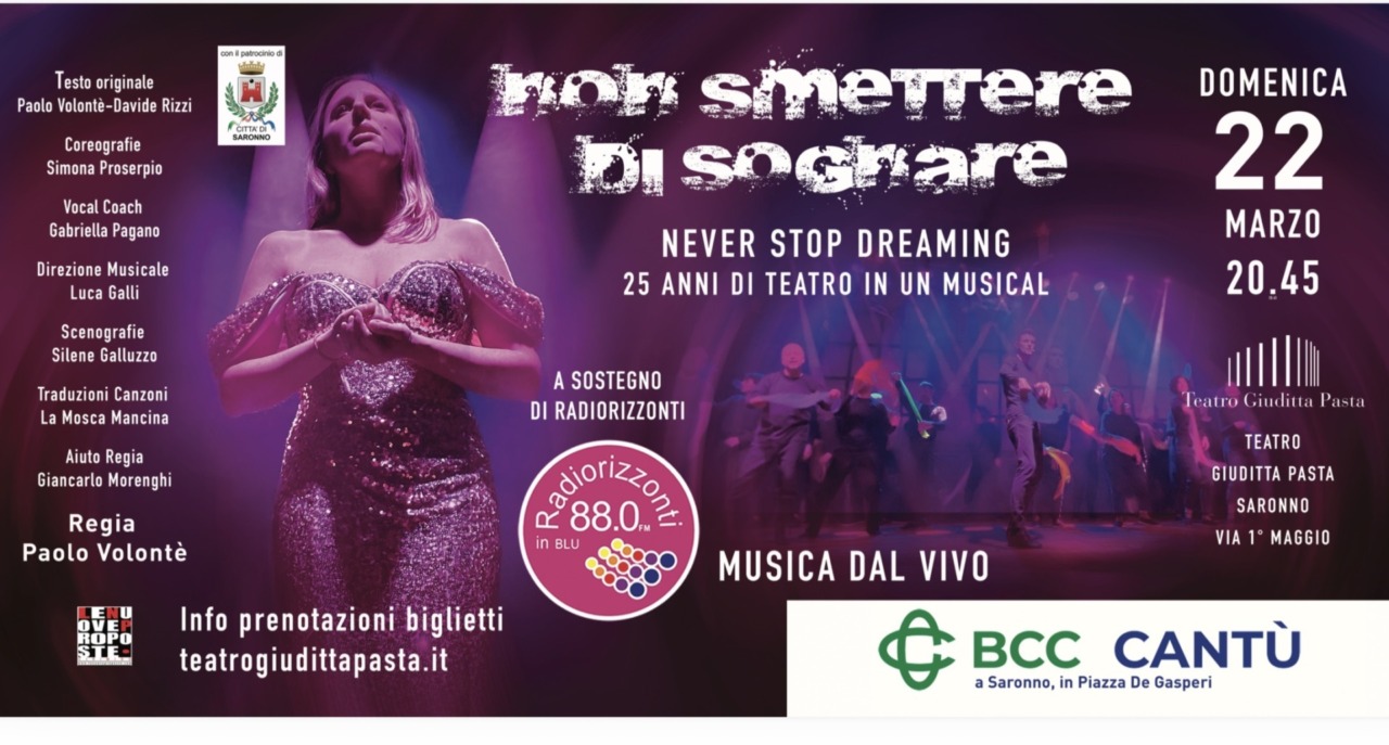 Un musical per celebrare 25 anni di teatro a sostegno di Radiorizzonti