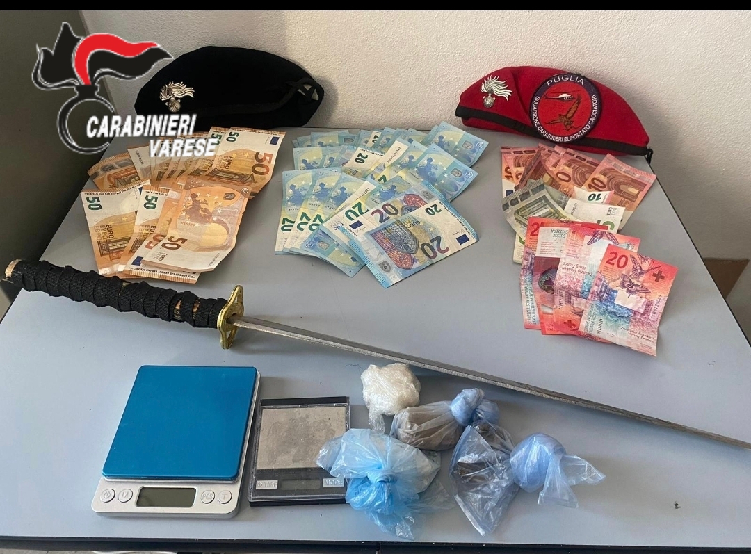 Arrestati due spacciatori nel Parco Pineta di Castiglione Olona