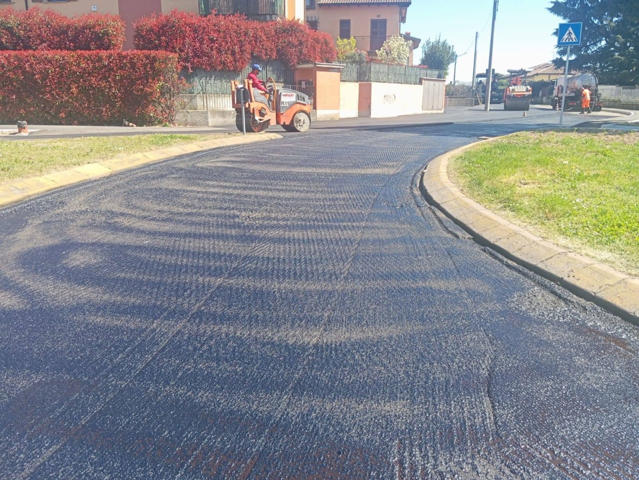 Avviato il piano di asfaltature a Mozzate
