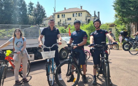 Benessere e bicicletta al Parco Guffanti di Mozzate