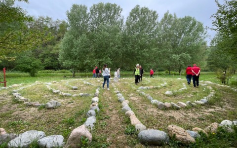 Inaugurato il labirinto meditativo a Calipolis