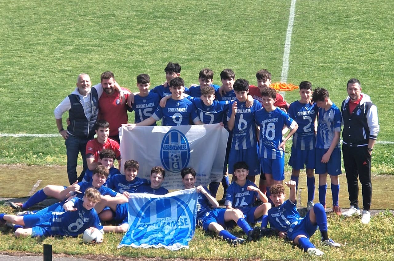 La Gerenzanese vince il campionato Under 15
