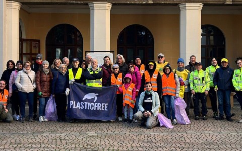 Olgiate Olona celebra il successo della giornata “Plastic Free”