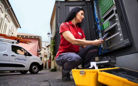 Partono i lavori per la rete Fibercop a Caronno Pertusella