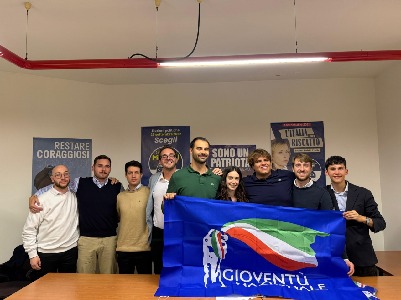 Federico Fasolino nuovo coordinatore di Gioventù Nazionale Varese