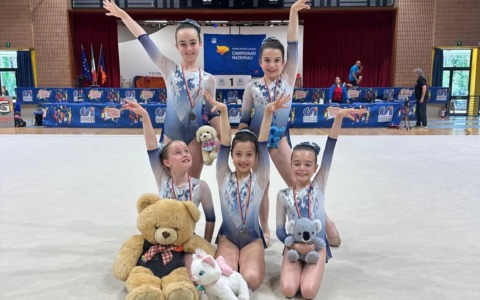 Gymnastikè, ottimo piazzamento alle finali nazionali di Ginnastica Ritmica