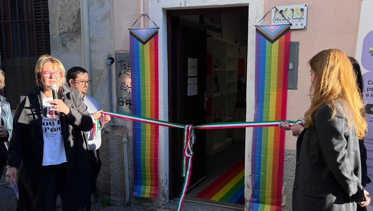 Inaugurazione del nuovo Sportello Arcobaleno a Saronno