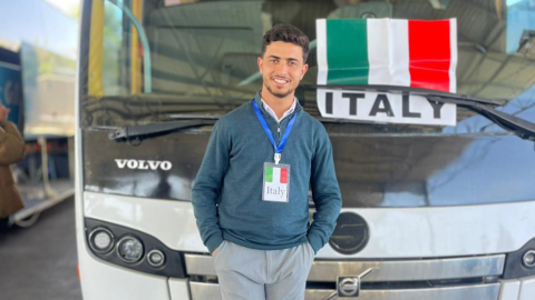 L’Insubria accoglie Jalal Al-Farra, studente palestinese