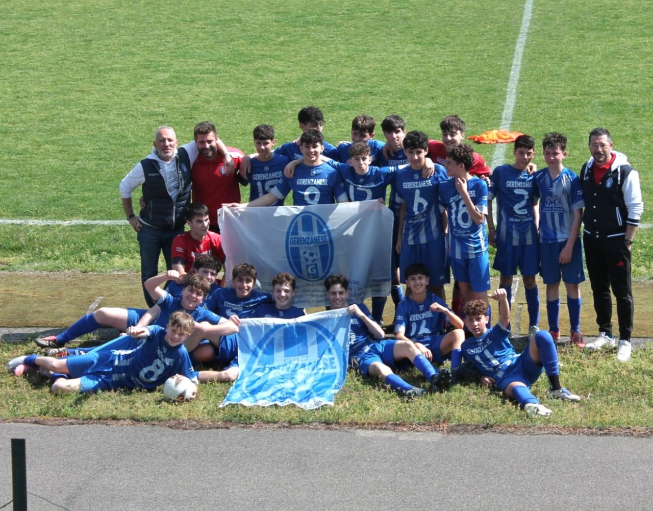 L’Under 15 della Gerenzanese trionfa ai Regionali