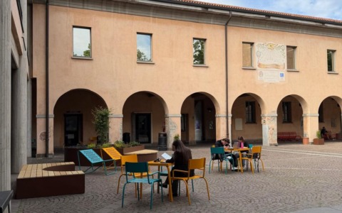Riqualificazione del cortile di Casa Morandi a Saronno