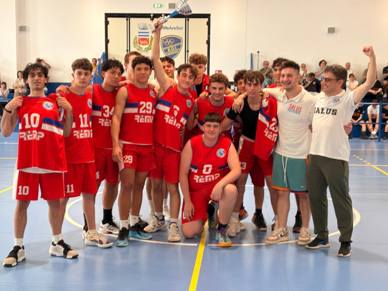 Salus Gerenzano trionfa nel campionato under 18 UISP Milano