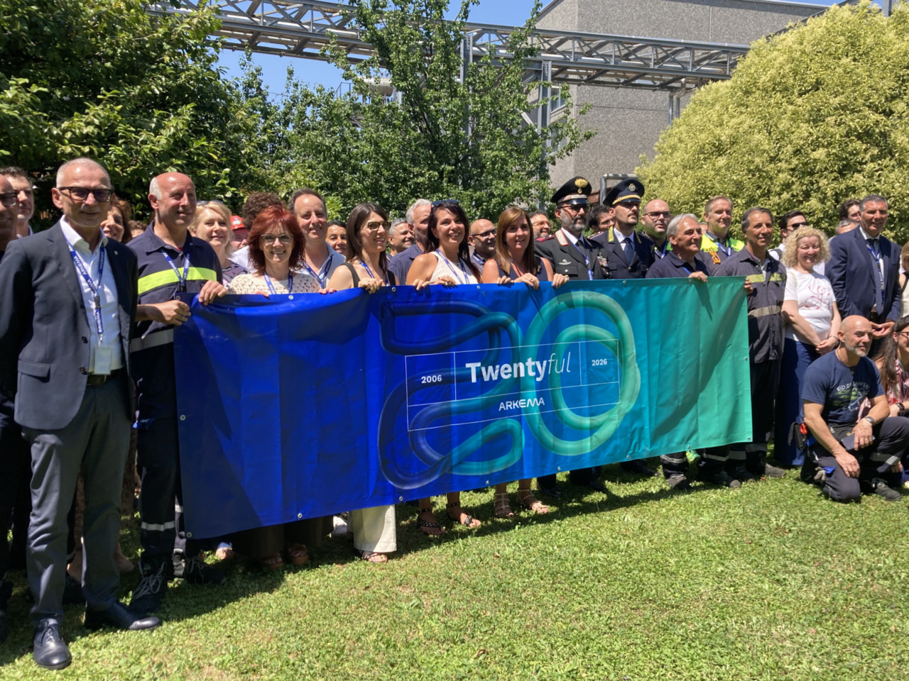 Arkema celebra 20 anni di attività con una festa a Mozzate
