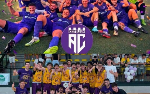 Cistellum in festa: promozione in Prima Categoria per il calcio e titolo provinciale per il basket U17