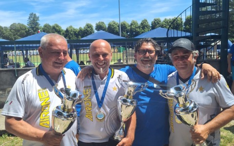 Dominio degli arcieri over 50 a Pavia