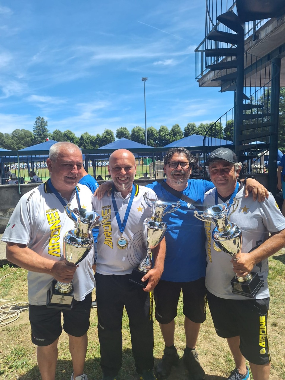 Dominio degli arcieri over 50 a Pavia