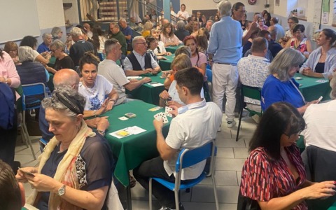 Eccellente partecipazione al torneo di Burraco del Rotary Varese Ceresio