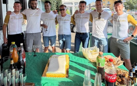 Il Team La Bicicletta si presenta a Tradate