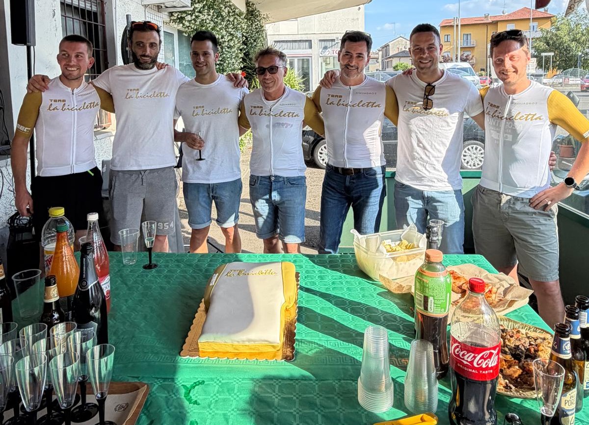 Il Team La Bicicletta si presenta a Tradate