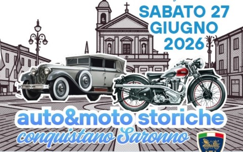 Le auto e moto storiche tornano a Saronno