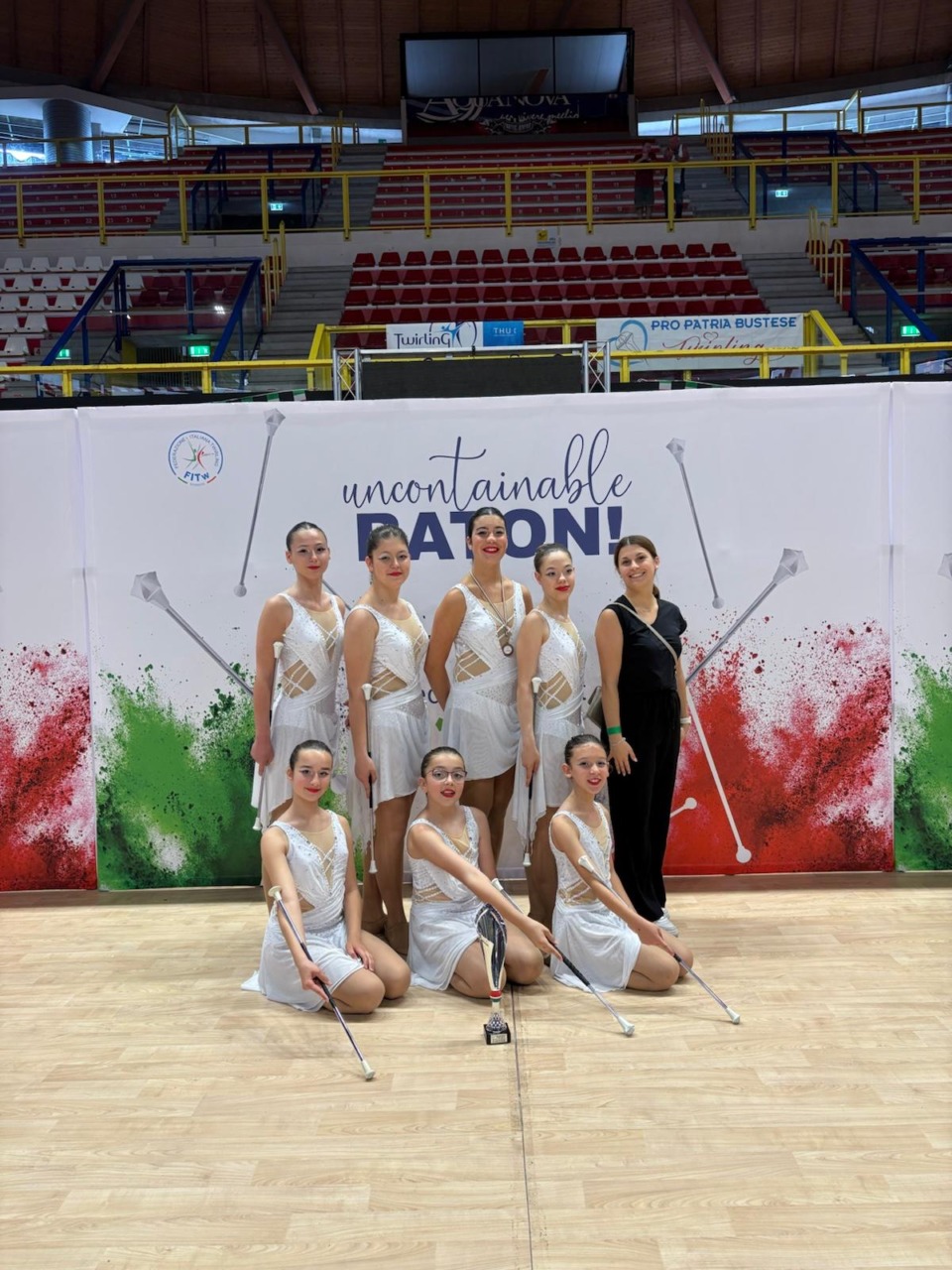 Le majorettes brillano in Coppa Italia