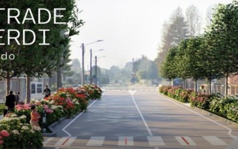 Olgiate Olona primeggia in Lombardia con il progetto ‘Strade Verdi’: partiti i lavori attorno alla scuola Carducci