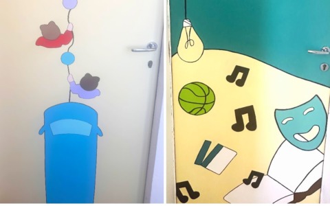 Quattro porte artistiche adornano il municipio