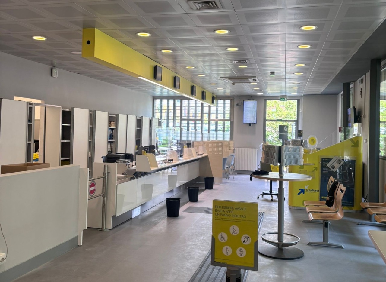 Riapertura dell’ufficio postale di Lomazzo dopo i lavori di ristrutturazione