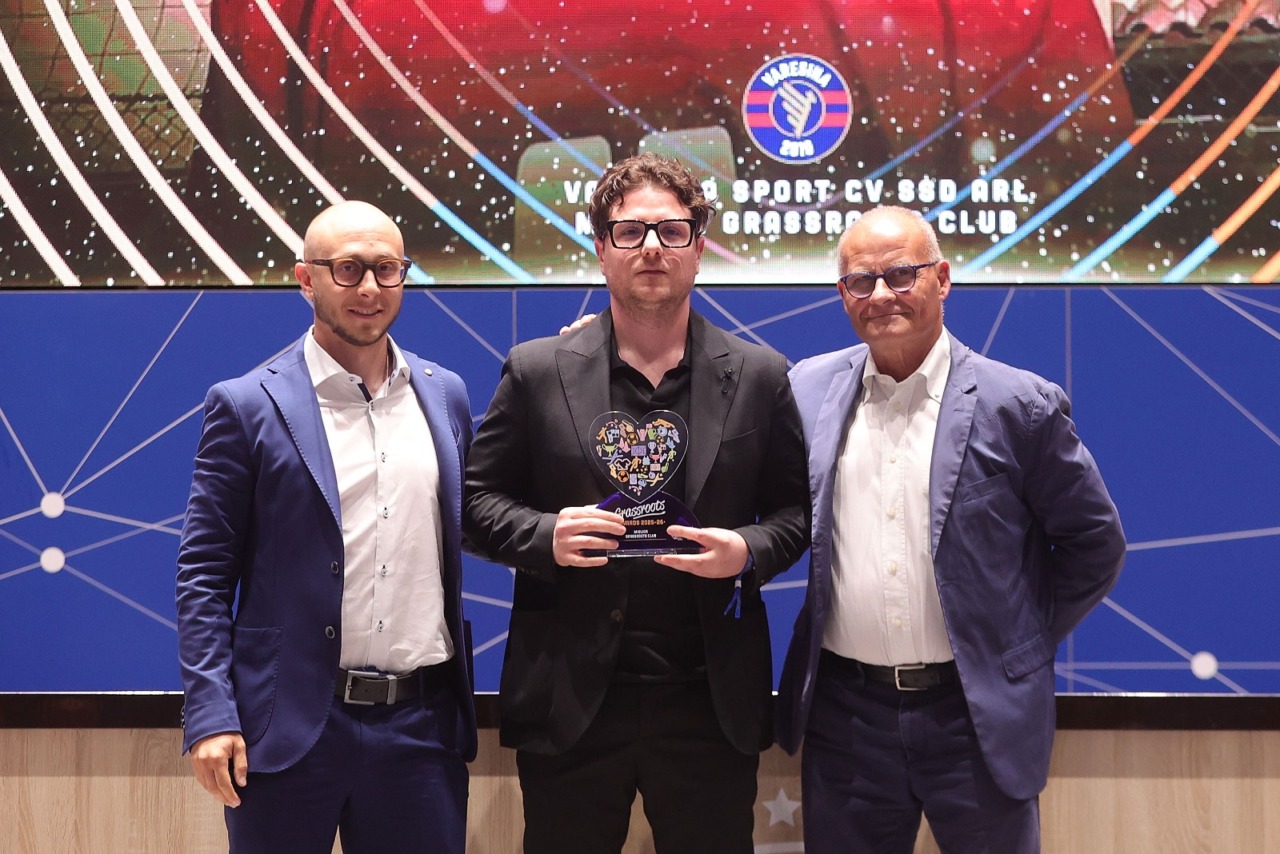 Varesina Calcio premiata come Miglior Grassroots Club d’Italia 2026