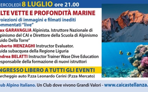Alpinismo e immersioni: un incontro tra vette e fondali