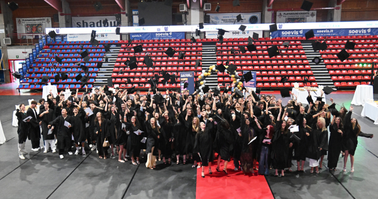 Diploma Day alla Soevis Arena: celebrazione per quasi 200 neodiplomati