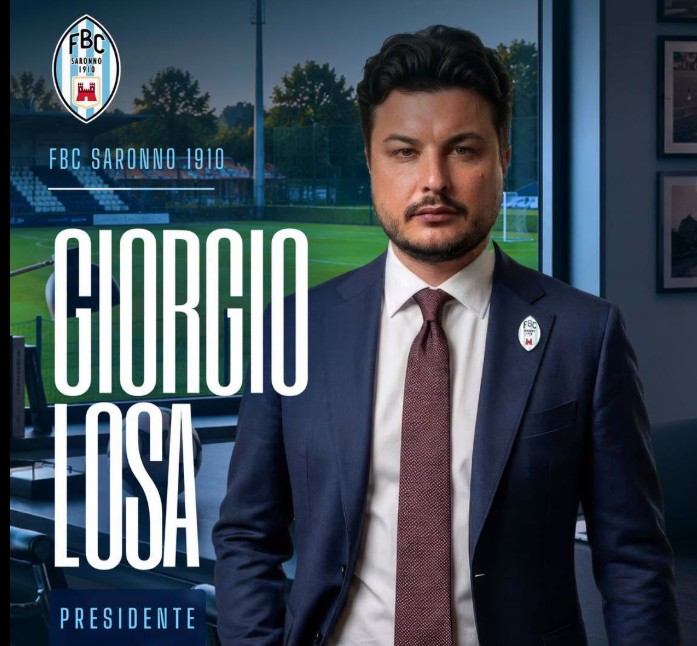 Giorgio Losa è il nuovo presidente dell’FBC Saronno