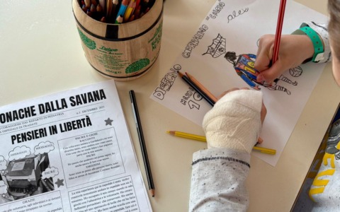 I giovani pazienti di Tradate firmano “Cronache dalla Savana”
