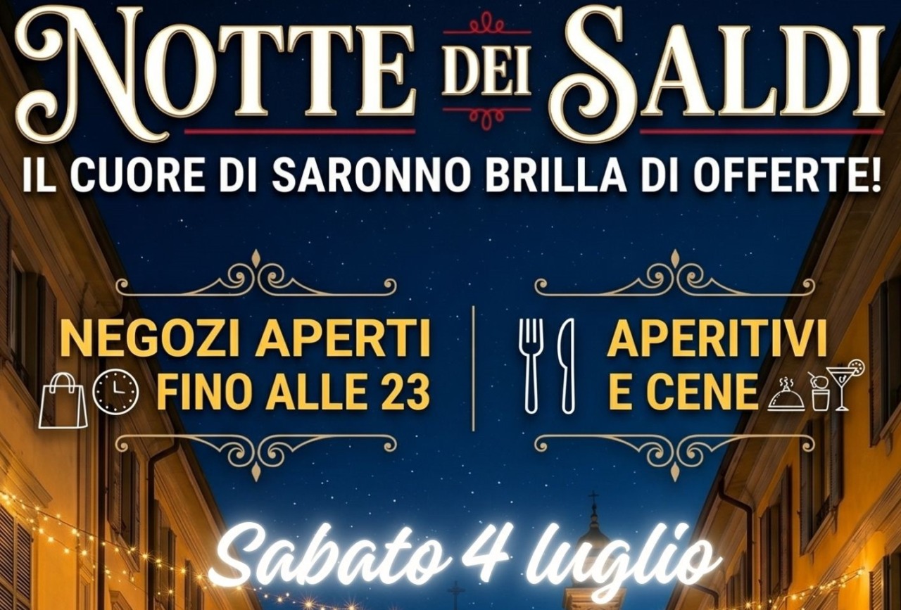 Inizia il periodo dei saldi con Shopping sotto le stelle