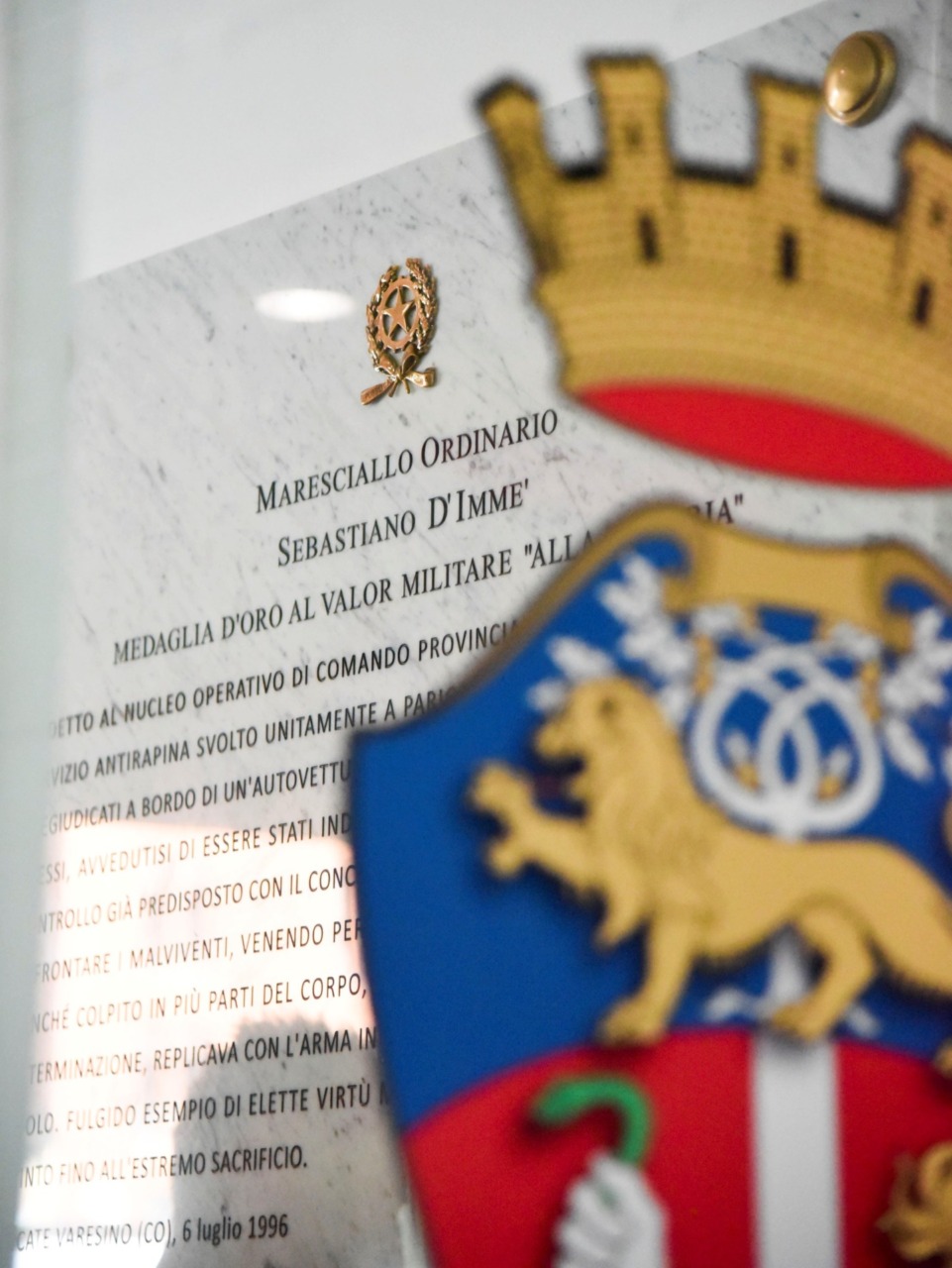 Intitolazione del Comando Provinciale di Como al Maresciallo d’Immè