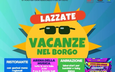 Lazzate celebra le vacanze nel borgo con eventi per tutti
