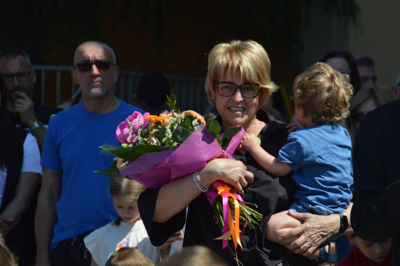 Monica Macchi chiude un capitolo alla scuola materna