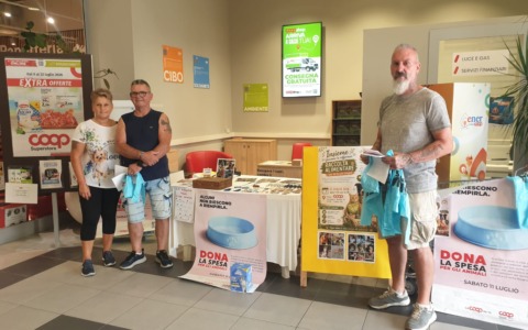Tradate: oltre 200 kg di cibo donati per animali bisognosi
